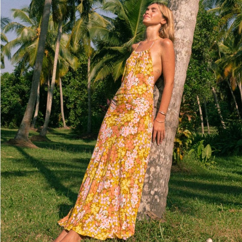 NEW Billabong Retro Romance Dress - Picture 3 of 14